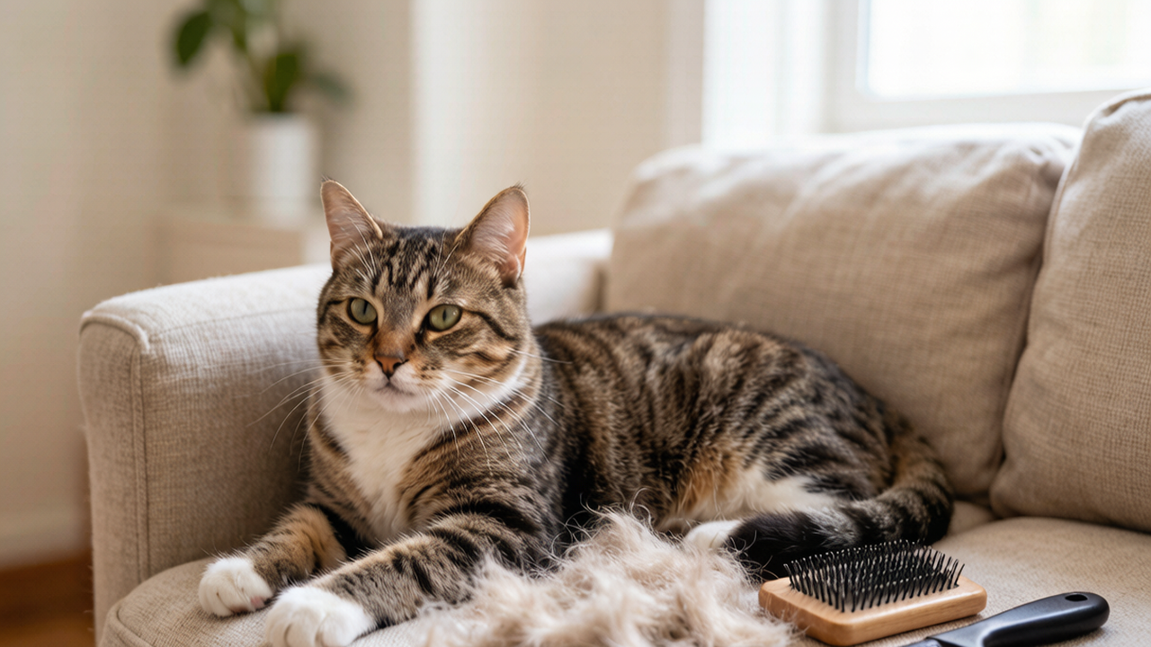 My Cat Turned Me Into a Walking Fur Ball β The Grooming Routine That Actually Fixed It