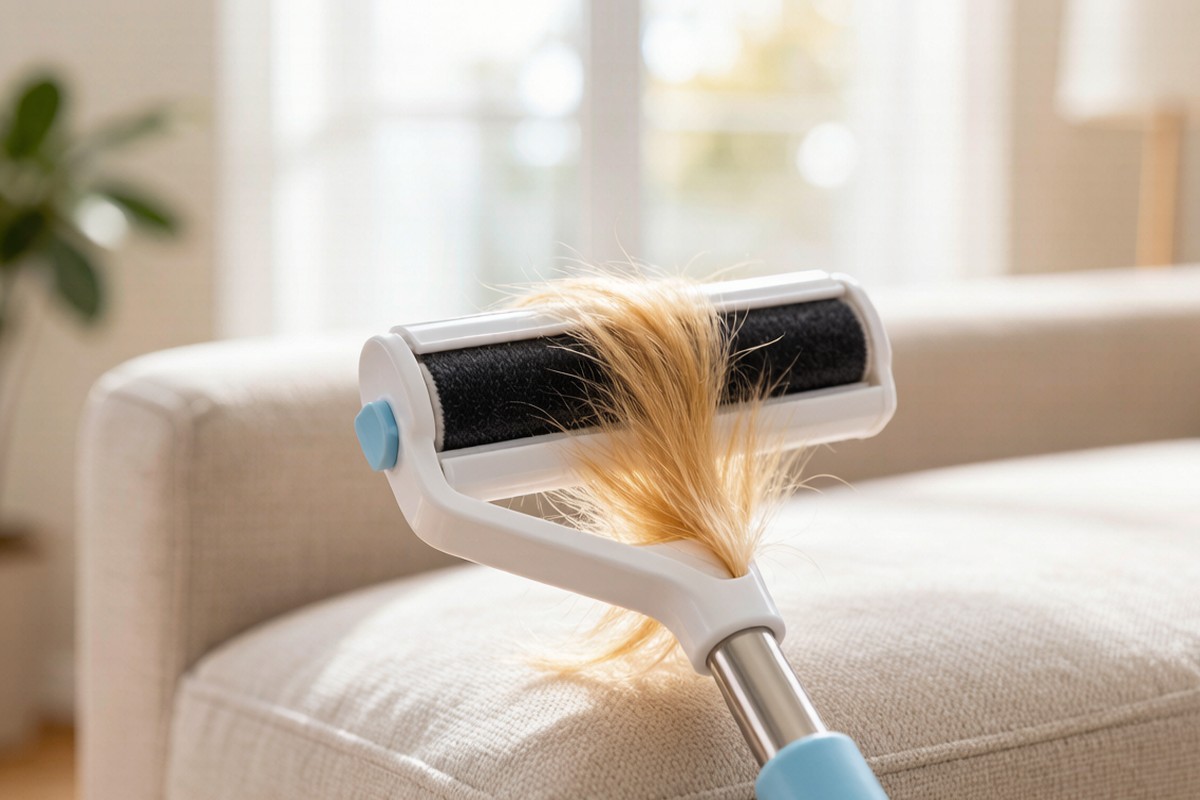 How to Remove Pet Hair from Furniture Fast