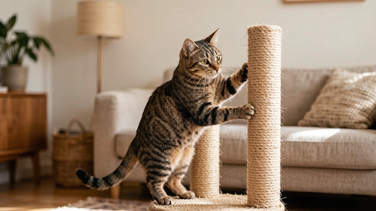 DIY Cat Scratching Post Cheap: Build a Sturdy Post for Under $15