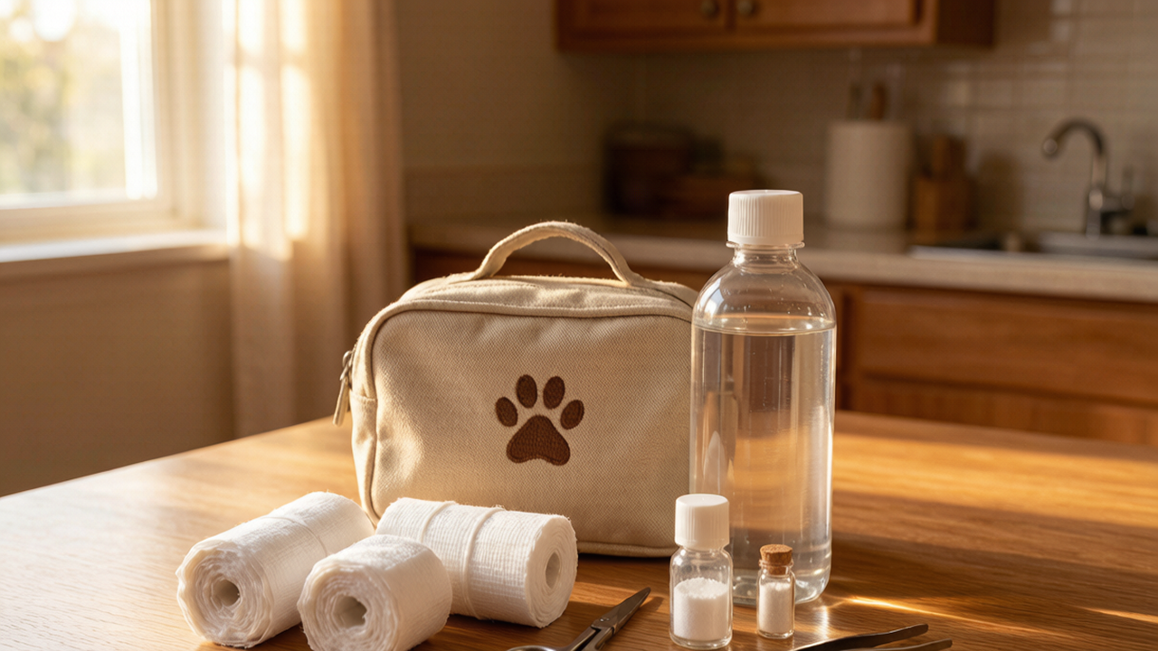 My Dog Stepped on Broken Glass at 9 PM and the Nearest Emergency Vet Was 45 Minutes Away β Here's the First Aid Kit I Built the Next Day