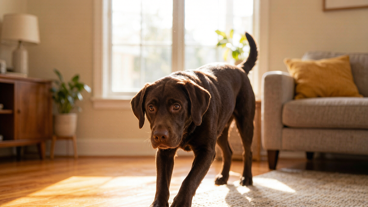 Help! My Dog Is Terrified of Hardwood Floors (How We Got Cooper Walking Again)