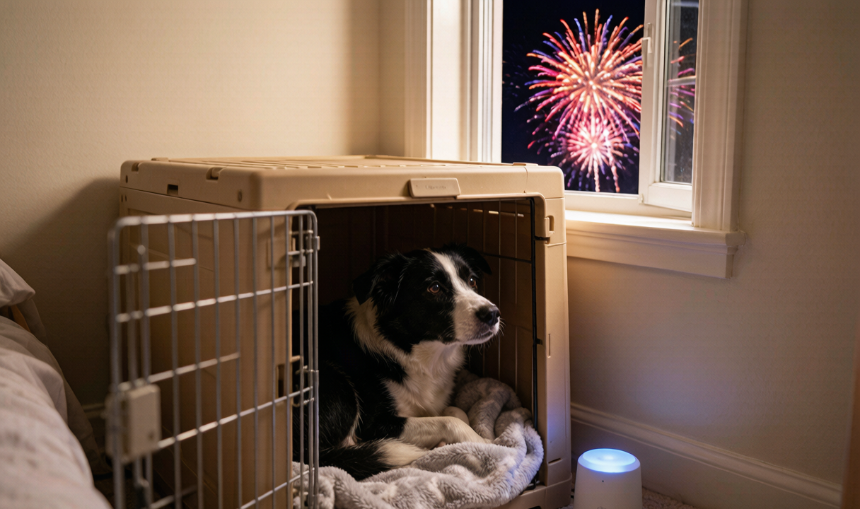 How to Calm Your Dog During Fireworks and Thunderstorms (What Works for Real Dogs)