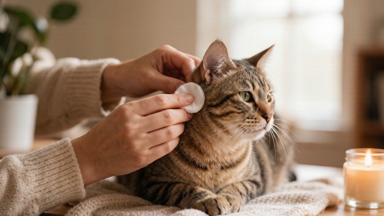 How to Clean Cat Ears Safely at Home: A Step-by-Step Guide for Worried Pet Parents