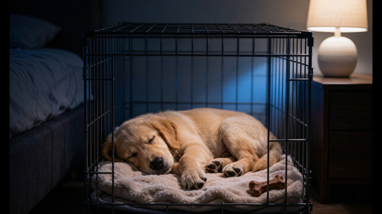 How to Crate Train Your Puppy at Night: A Step-by-Step Guide to Peaceful Sleep