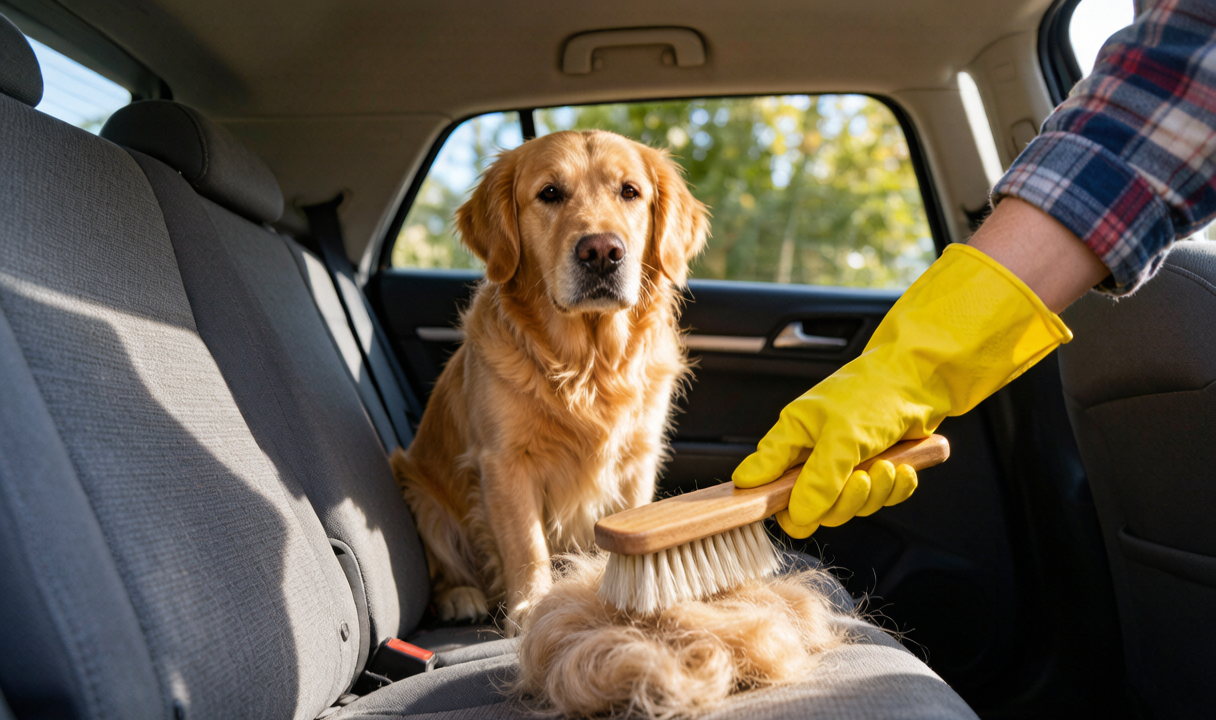 How to Remove Pet Hair from Your Car: 12 Tricks That Actually Work