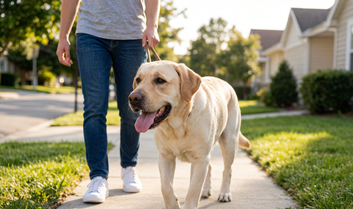 How to Stop Your Dog Pulling on the Leash: What Finally Worked for My Strong-Willed Lab